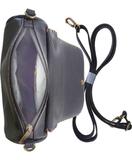 Asmaa Moroccan print faux leather cross body bag