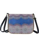Kenza Moroccan print faux leather cross body bag