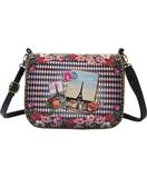 Paris Eiffel tower print faux leather cross body bag - Mlavi
 - 1