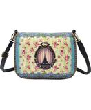 Paris Eiffel tower print faux leather cross body bag - Mlavi
 - 1