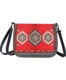 Artemis Turkish print faux leather cross body bag