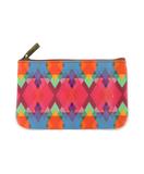 Cabo Aztec faux leather printed pouch