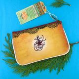 Tattoo style mermaid small pouch / coin purse