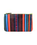 Lima Peruvian cusco print faux leather pouch - Mlavi vegan leather