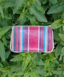 Camila Mexican serape print faux leather pouch - Mlavi
 - 1