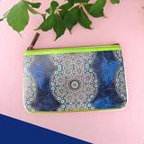 Shop for Moroccan pattern print vegan pouch/coin purse by . Wholesale available at /3e74ba1b4bacd089a58ff5987796ed8e/mlavi-morocco-collection-vegan-bag-wallet-and-accessories-wholesale.html