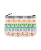 Nordic scandinavian pattern faux leather small pouch