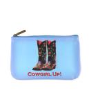 Shoe lovers' fun faux leather pouch-cowgirl up - Mlavi vegan leather