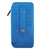 Adorable blue eye cat vegan leather card holder BH-CAT004