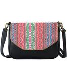 Shop Balkan textile pattern print vegan leather bag/clutch by , Eco-friendly & cruelty free.