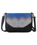 Kenza Moroccan print faux leather cross body seattle bag