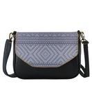 Aya Moroccan print faux leather cross body seattle bag
