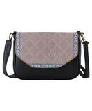 Naima Moroccan print faux leather cross body seattle bag