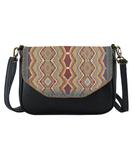 Asuman Turkish print faux leather cross body seattle bag