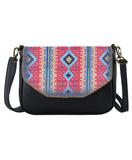 Aydan Turkish print faux leather cross body seattle bag