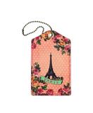 Paris Eiffel tower faux leather luggage tag - Mlavi
 - 1