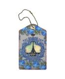 Paris Eiffel tower faux leather luggage tag - Mlavi
 - 1