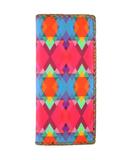 Cabo Aztec print faux leather wallet