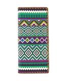 Allende Aztec print faux leather wallet