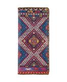 Plitvice Balkan print vegan leather large wallet