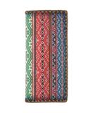 Belgrade Balkan print vegan leather large wallet - Mlavi vegan leather