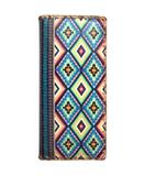 Valentina Mexican print vegan leather large wallet