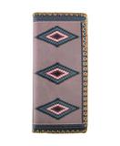 Valeria Mexican print vegan leather large wallet - Mlavi vegan leather