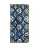 Aisyah ikat print faux leather wallet