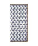 Alya ikat print faux leather wallet