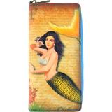 Shop Mlavi's retro pinup gilr style mermaid vegan leather small pouch. Wholesale available at /3e74ba1b4bacd089a58ff5987796ed8e/mlavi-mermaid-themed-vegan-bag-wallet-accessories-wholesale.html