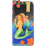Shop Mlavi's retro pinup gilr style mermaid vegan leather small pouch. Wholesale available at /3e74ba1b4bacd089a58ff5987796ed8e/mlavi-mermaid-themed-vegan-bag-wallet-accessories-wholesale.html