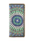 Imane Moroccan print faux leather wallet - Mlavi vegan leather