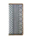 Aya Moroccan print faux leather wallet