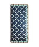 Fatima Moroccan print faux leather wallet