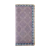 Naima Moroccan print faux leather wallet