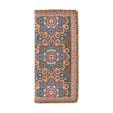Faiza Moroccan print faux leather wallet