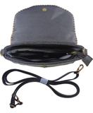 Imane Moroccan print faux leather cross body seattle bag