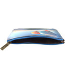 Poetic photography and inspiration quote faux leather pouch-typewriter & rainbow - Mlavi
 - 5