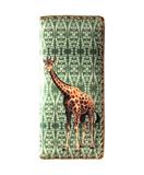 Giraffe faux leather wallet