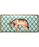 Wolf faux leather wallet - Mlavi
 - 1