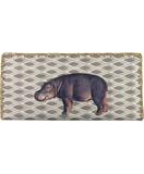 Hippo faux leather wallet
