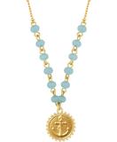 Reversible pendant necklace-Anchor v.s. hope